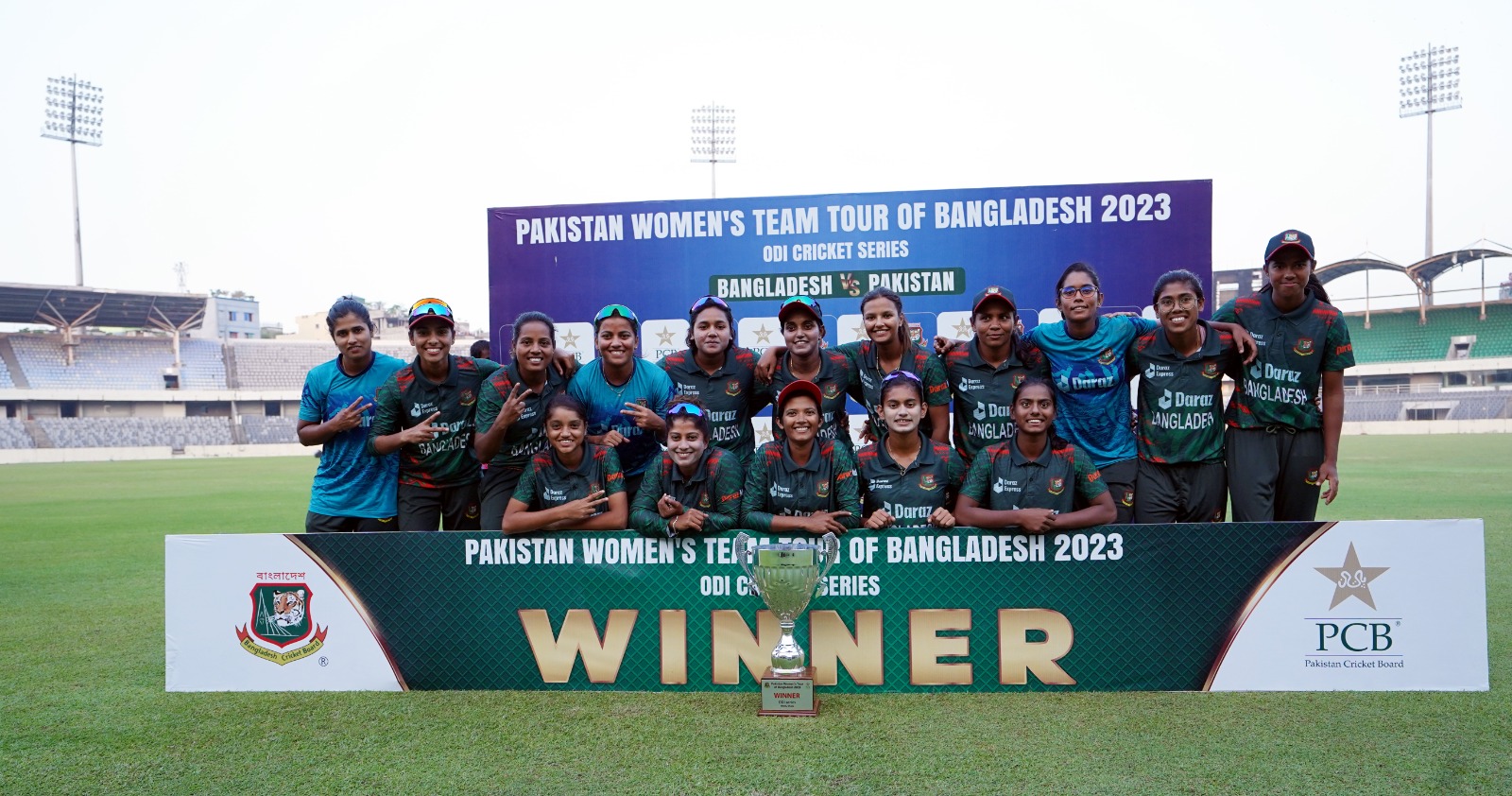 Bangladesh defeat Pakistan by seven wickets to win women’s ODI series