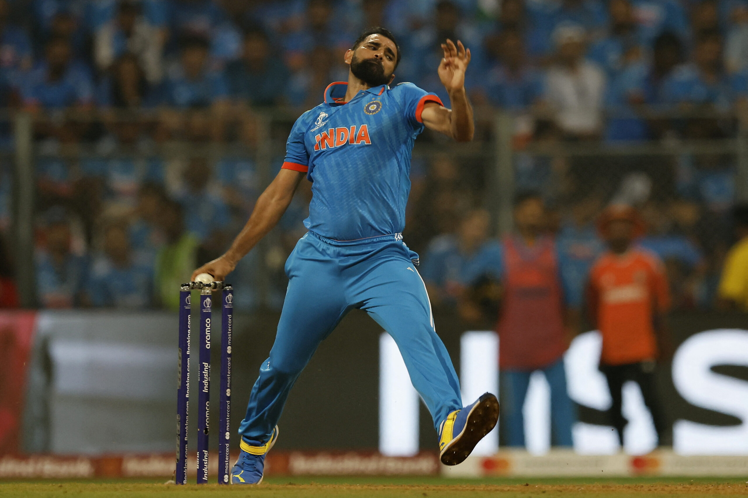 Shami, Siraj on fire as India book World Cup semi-final spot