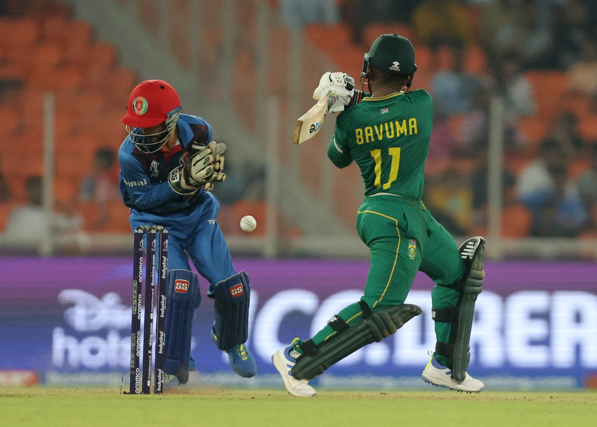 South Africa wrap up World Cup group stage with win over spirited Afghanistan