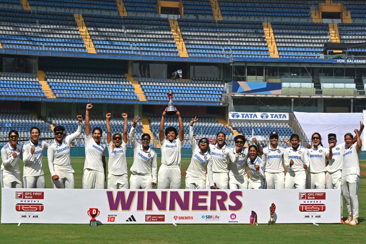 India clinch women’s Test vs Australia to end 46 years of hurt