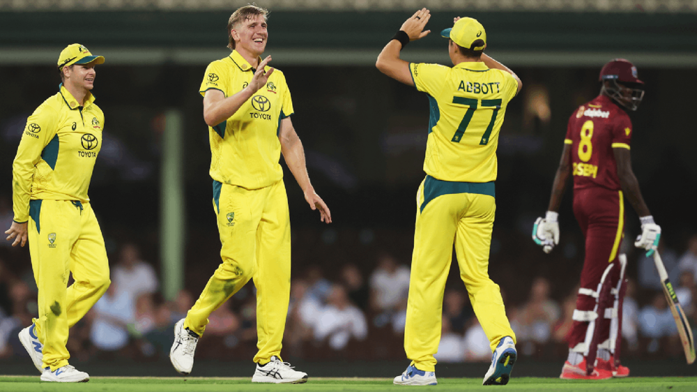 Australia thump West Indies by 83 runs to seal ODI series