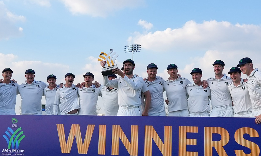 Ireland claim first ever Test victory with six-wicket win over Afghanistan