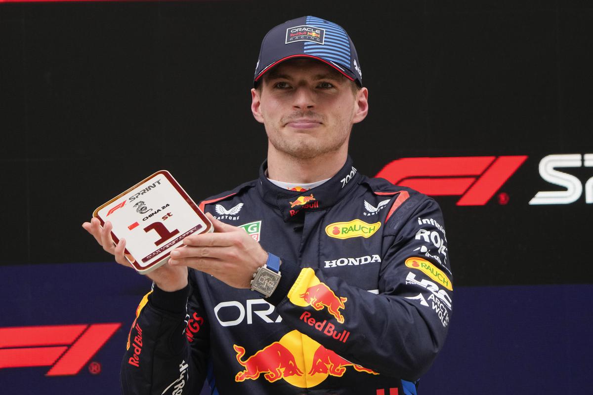 Dominant Verstappen takes pole for Chinese GP after sprint victory