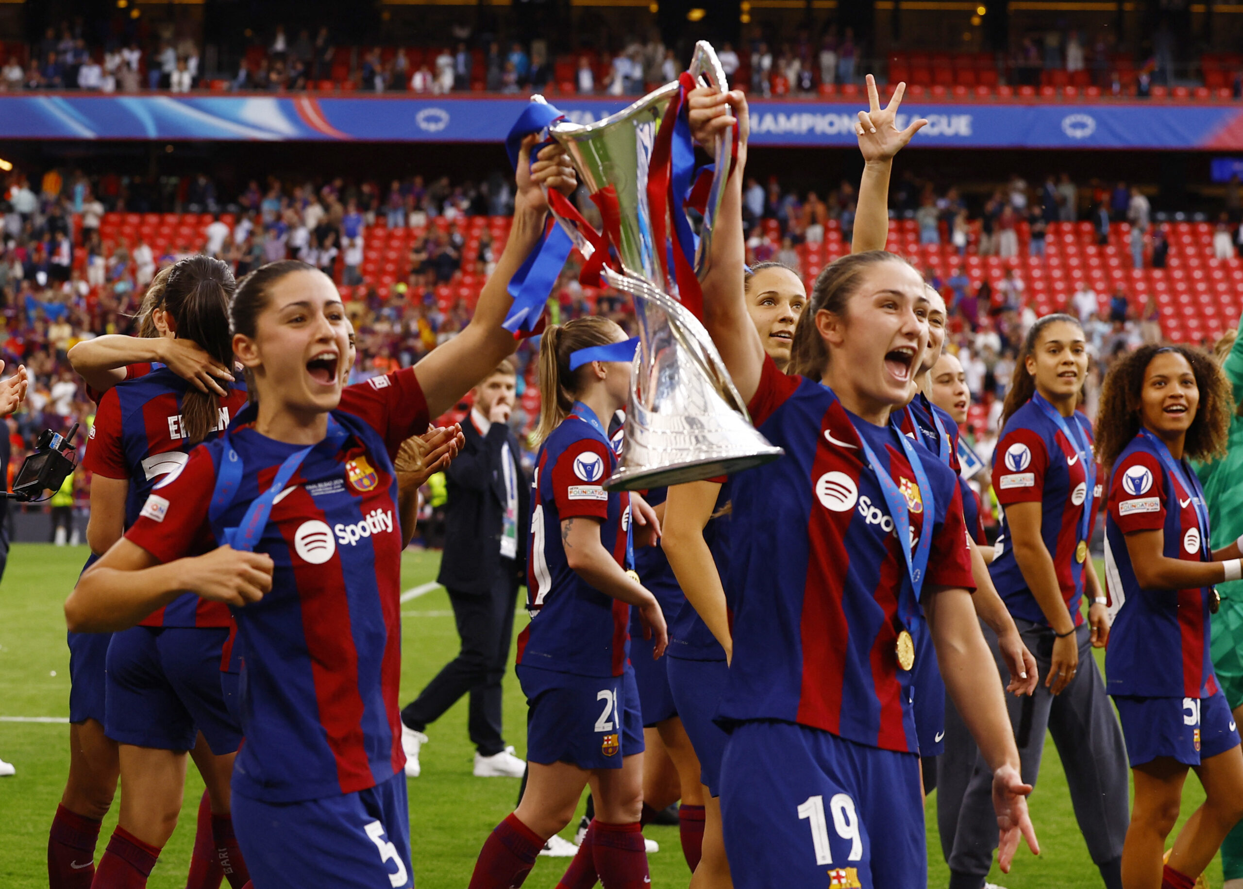 Barcelona win second straight Women’s Champions League