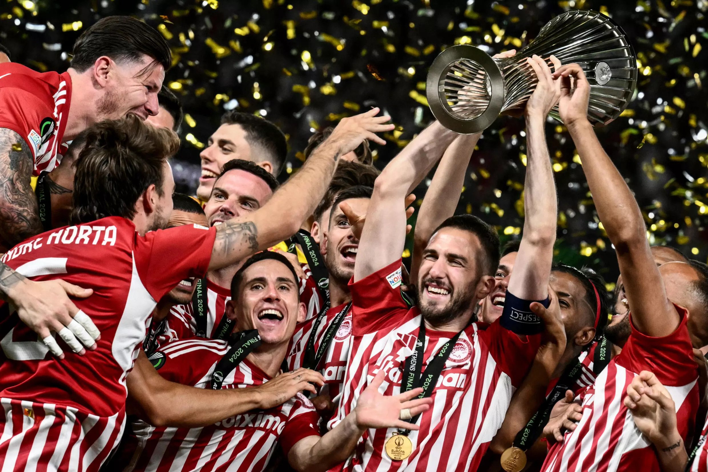 El Kaabi gives Olympiakos Europa Conference League glory