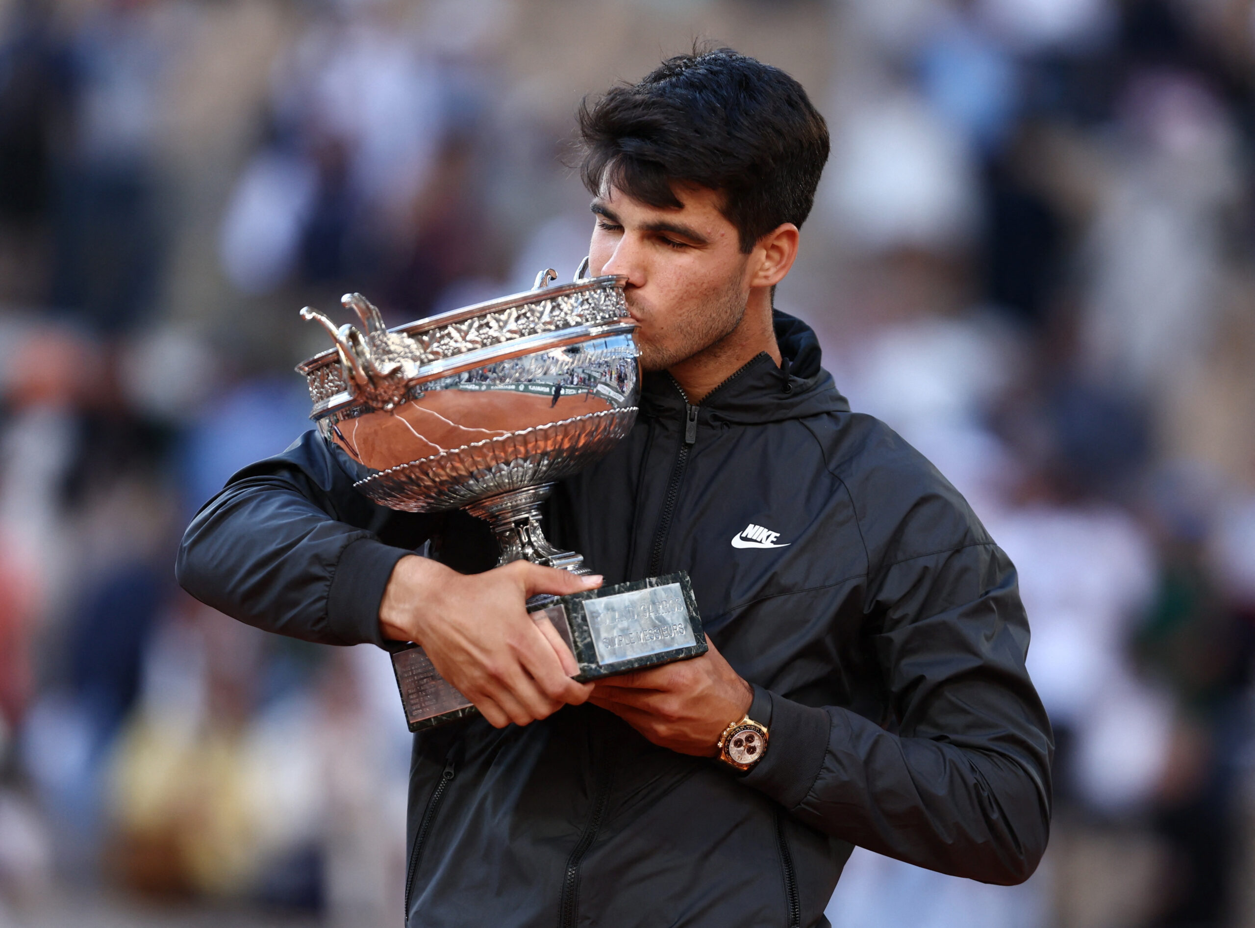 Alcaraz grinds down Zverev to win maiden French Open title