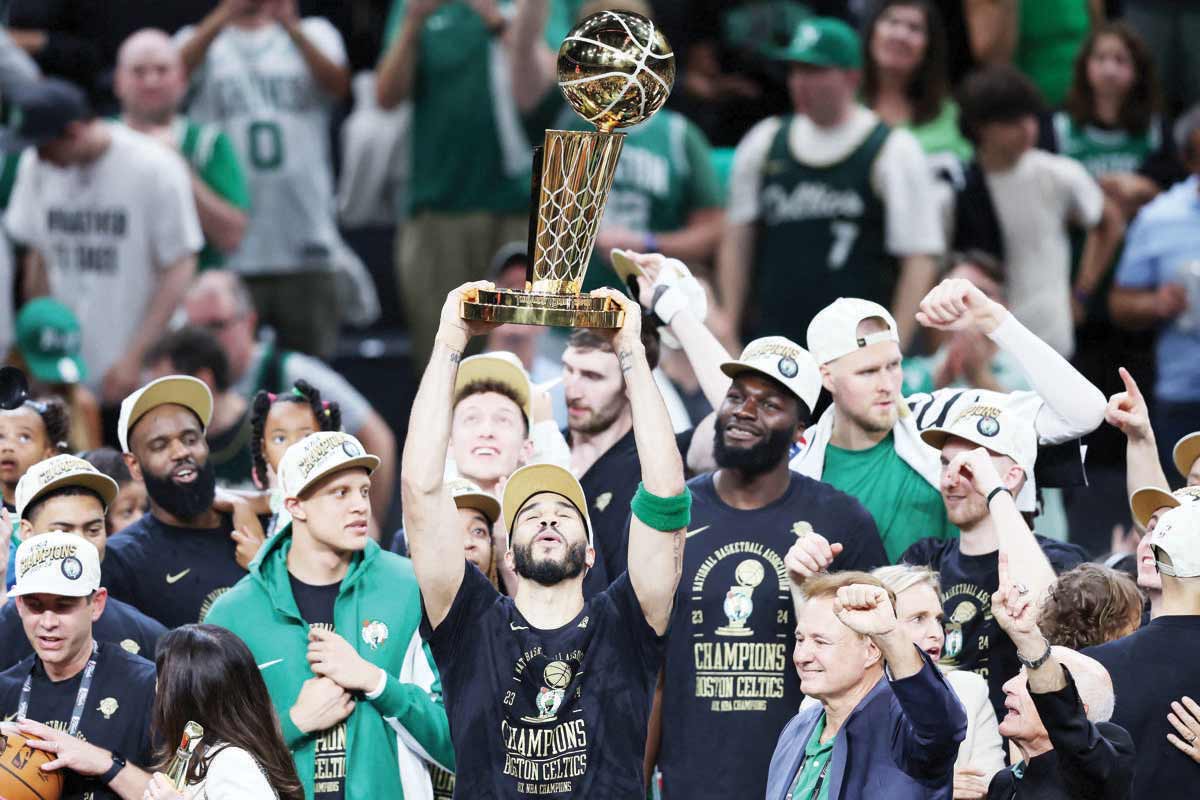 Boston Celtics rout Dallas Mavericks to win record 18th NBA Championship