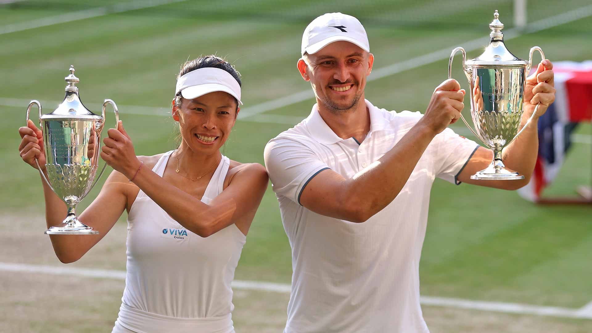 Hsieh, Zielinski win Wimbledon mixed doubles title for second major of 2024