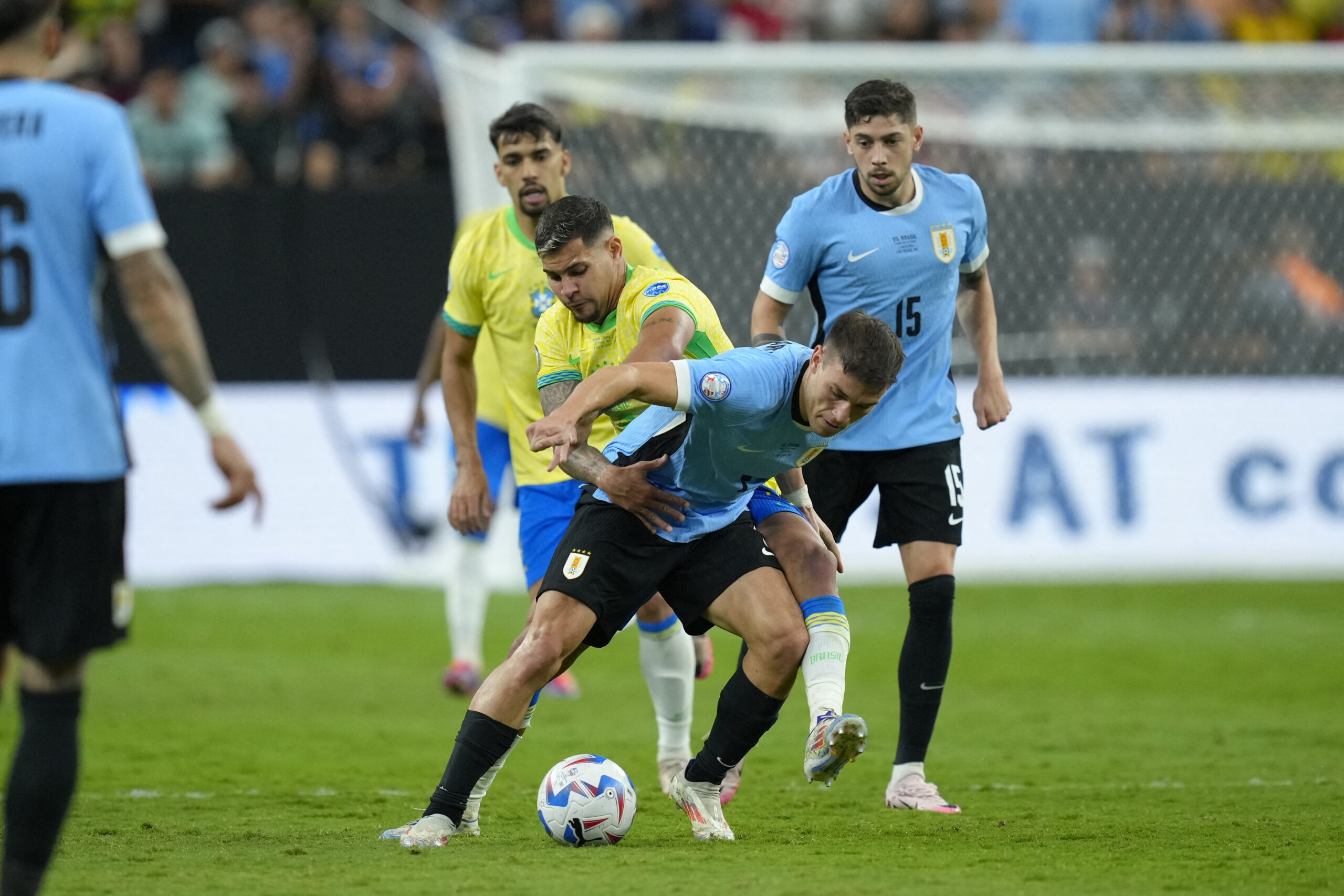 Uruguay knock Brazil out on penalties to move into Copa America semi-finals