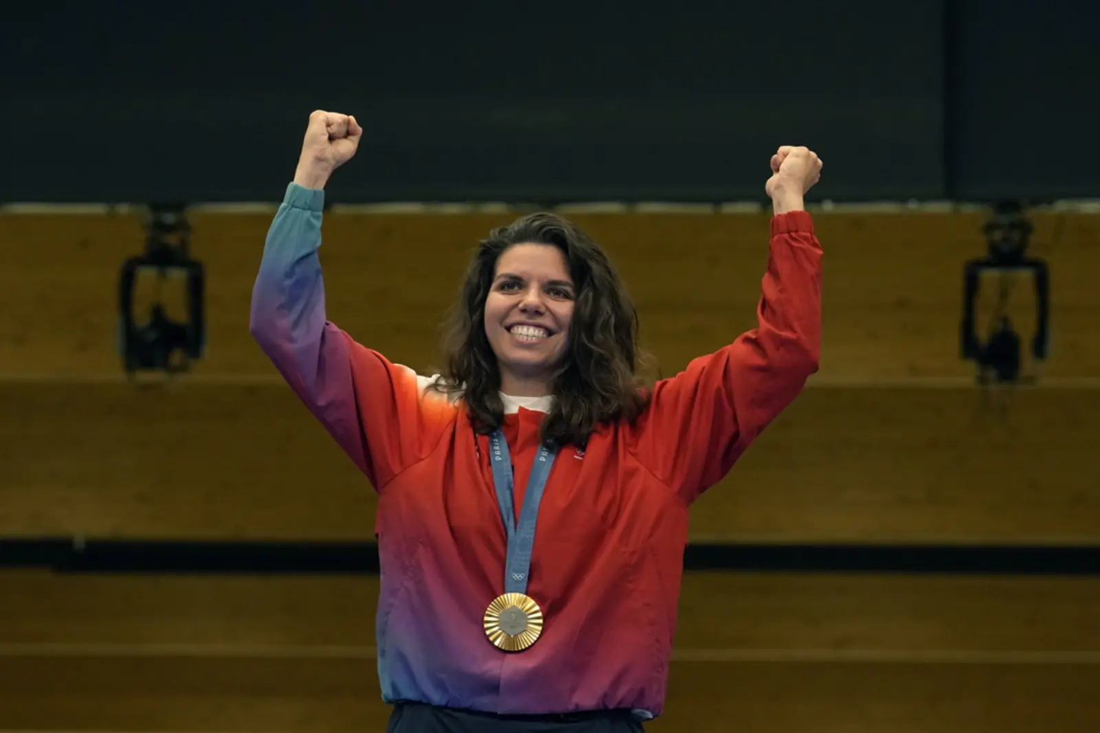 Switzerland’s Leone wins women’s 50m rifle 3 positions gold