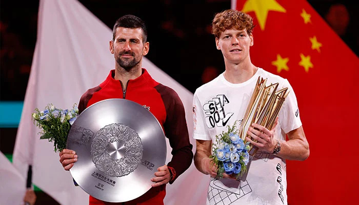 Sinner wins Shanghai Masters to extend Djokovic’s wait for 100th title