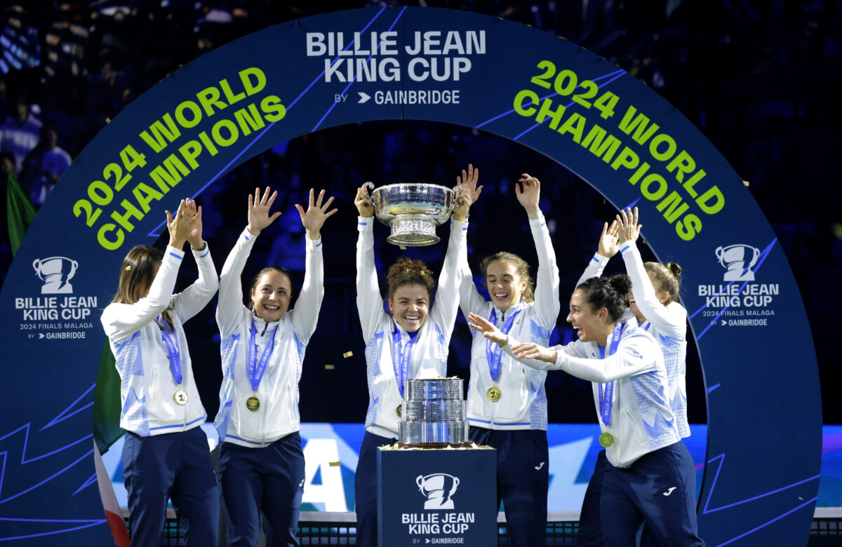 Brilliant Paolini leads Italy to fifth Billie Jean King Cup title