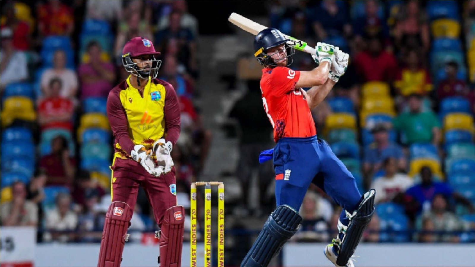 Buttler stars as England race into 2-0 T20 series lead against West Indies