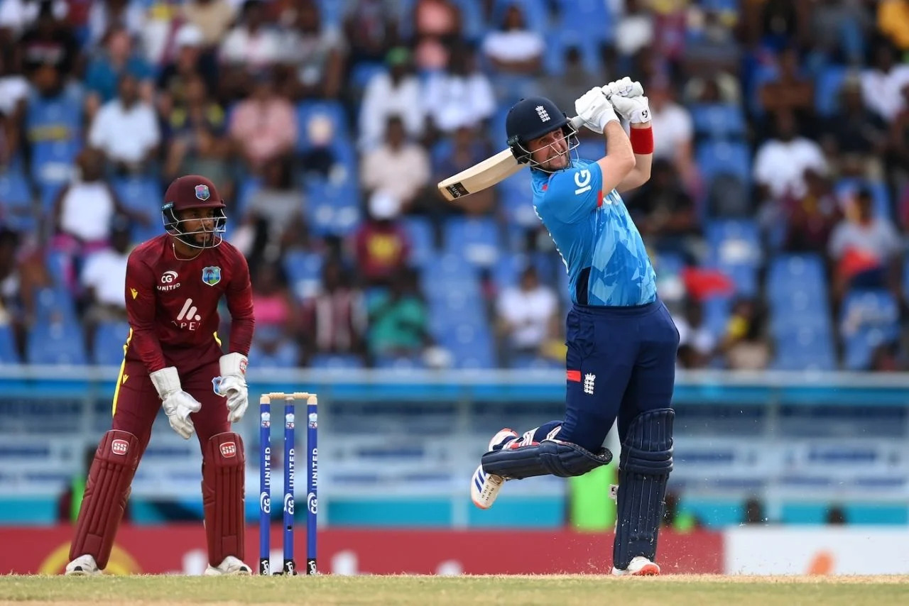 Livingstone smashes England to series-levelling win against West Indies