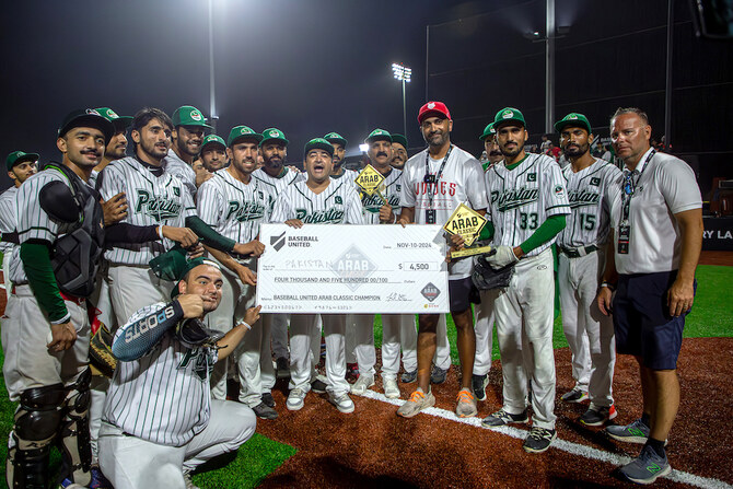 Pakistan remain unbeaten to win Baseball United Arab Classic 2024