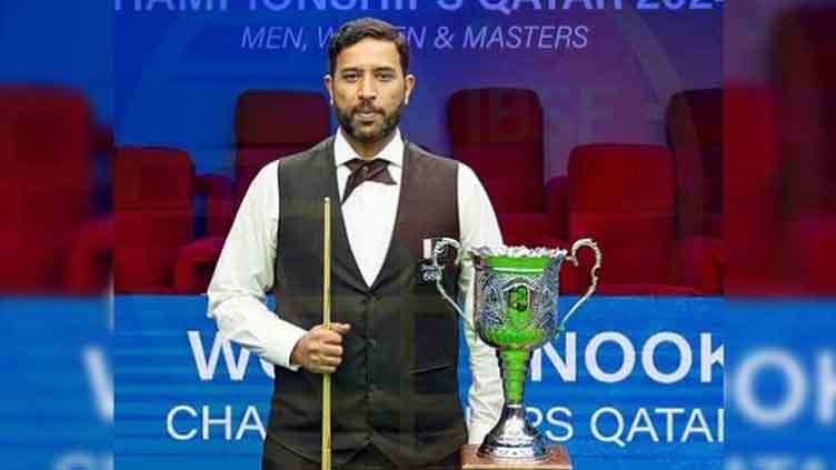 Pakistan’s Asif becomes World Snooker champion for third time