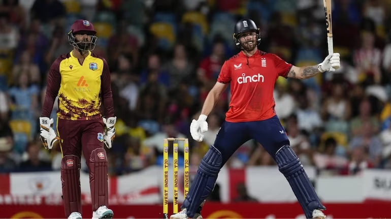 Phil Salt blasts England to an 8-wicket win over the West Indies in the first T20