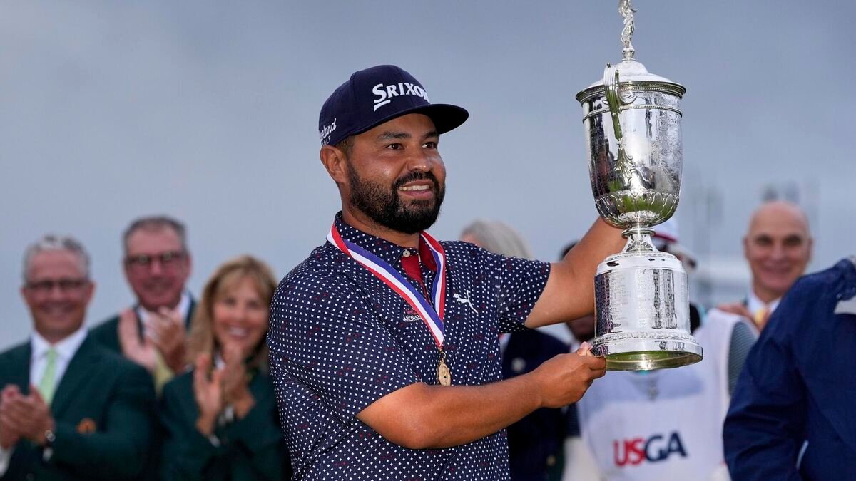 Spaun caps rainy US Open with monster putt for first major title