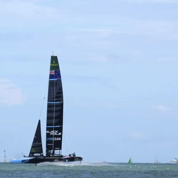 Kiwis sink British dreams as Burling wins SailGP showdown