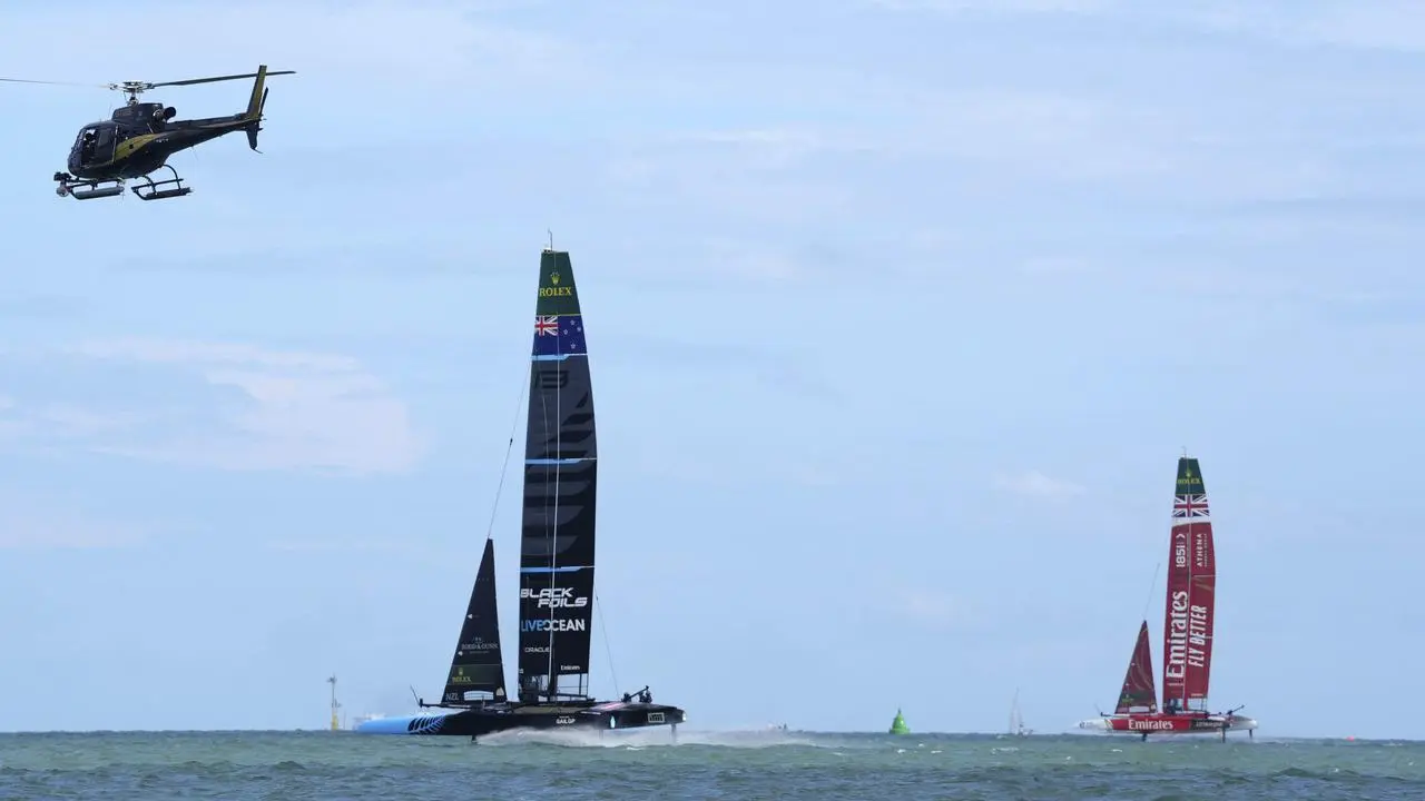 Kiwis sink British dreams as Burling wins SailGP showdown