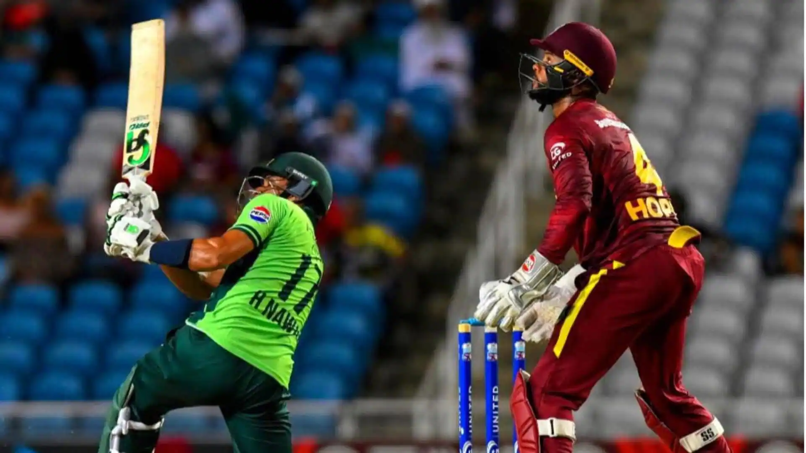 Hasan Nawaz sparkles as Pakistan score 5-wicket ODI win over West Indies