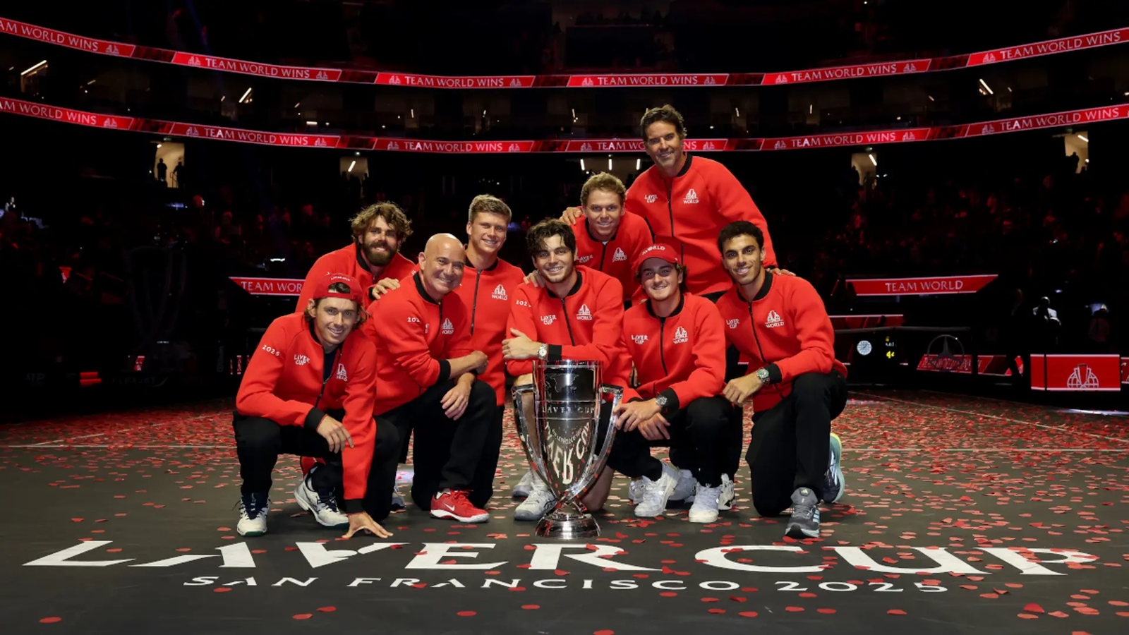 Fritz fires on final day as Team World land third Laver Cup title