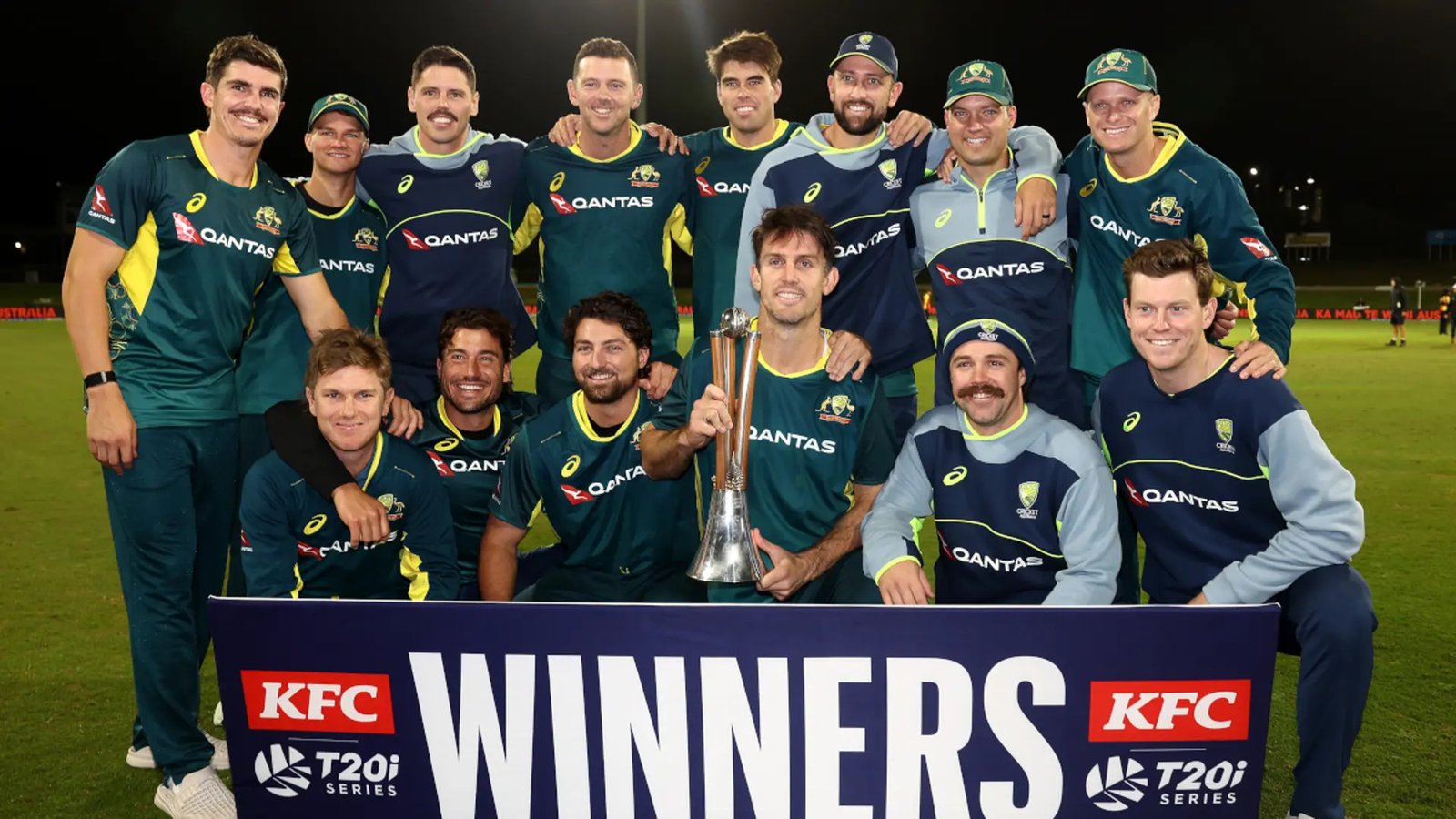 Marsh’s ton powers Australia to T20 series win over New Zealand
