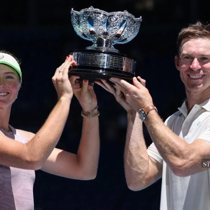 Gadecki and Peers become first duo in 37 years to defend Australian Open mixed doubles crown