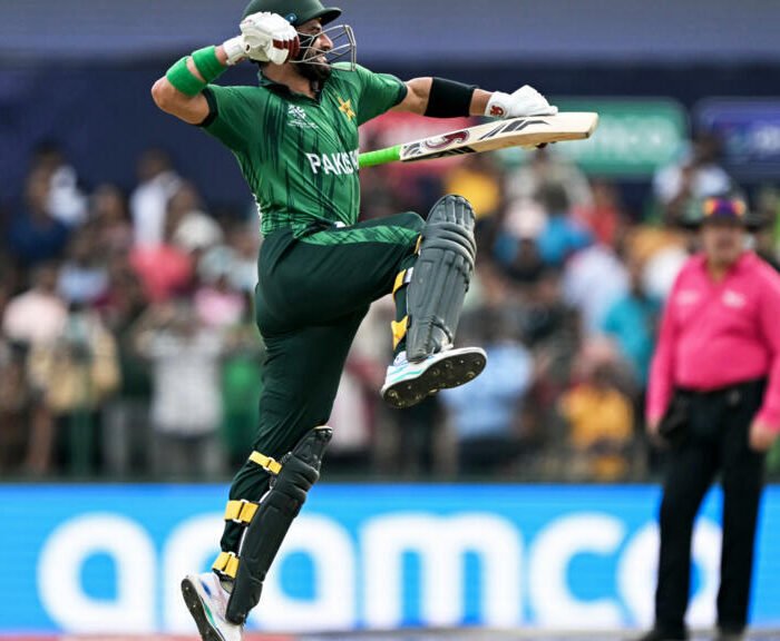 Farhan strikes as Pakistan seal Super Eight spot with Namibia rout