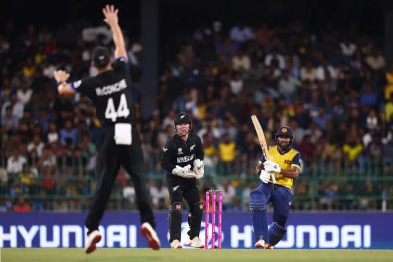 New Zealand fight back to eliminate co-hosts Sri Lanka from T20 World Cup