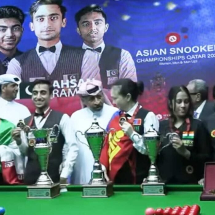 Pakistan’s Ahsan lifts Asian U-21 snooker title in Doha