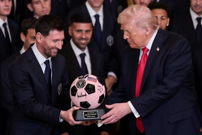 Trump celebrates Messi, revels in Inter Miami’s “good looks”