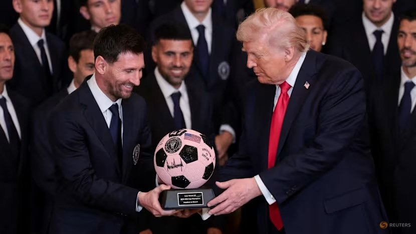 Trump celebrates Messi, revels in Inter Miami’s “good looks”