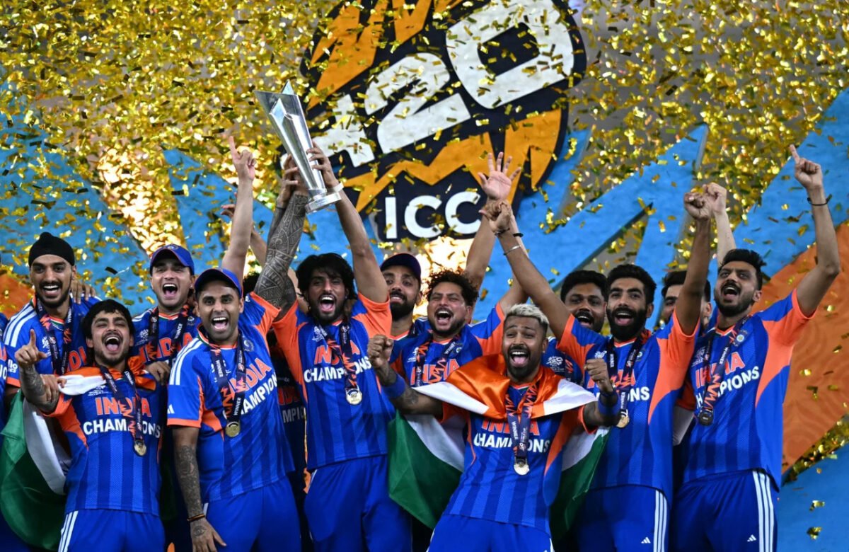India humble New Zealand in final to lift third T20 World Cup title