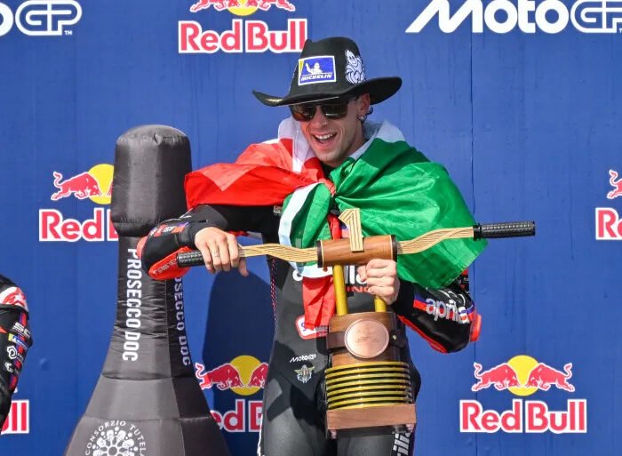 Bezzecchi wins USA Grand Prix to extend perfect start to season