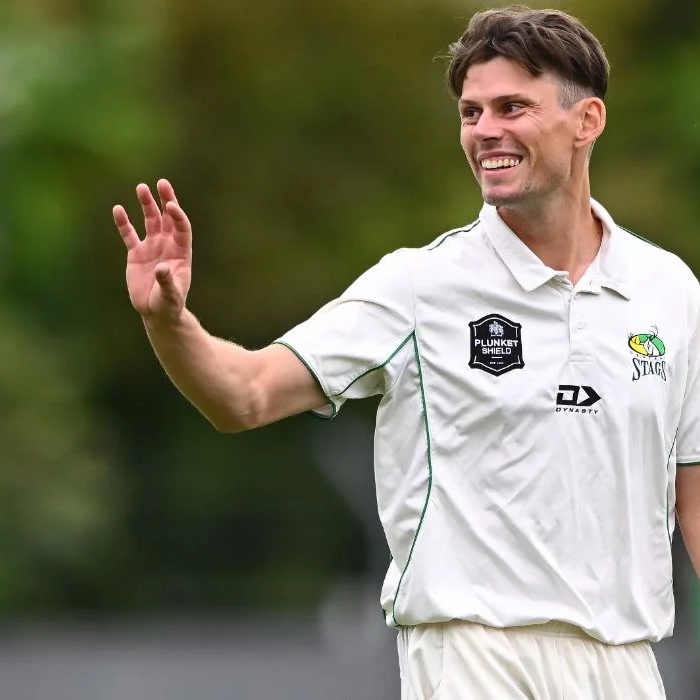 Kiwi cricketer makes history with five wickets in five balls