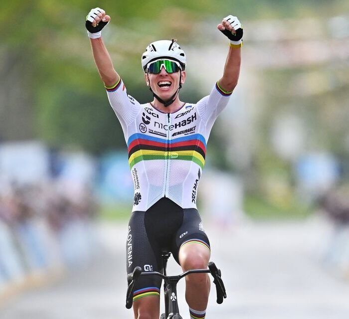 Pogacar wins third Flanders crown but faces fine for running red light