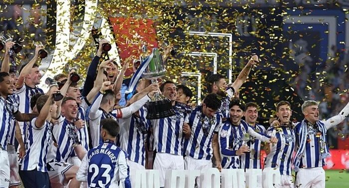 Real Sociedad beat Atletico Madrid 4-3 on penalties to win Copa del Rey