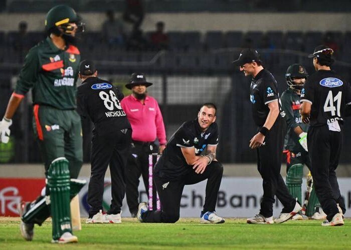 Tickner claims four wickets as NZ beat Bangladesh in first ODI