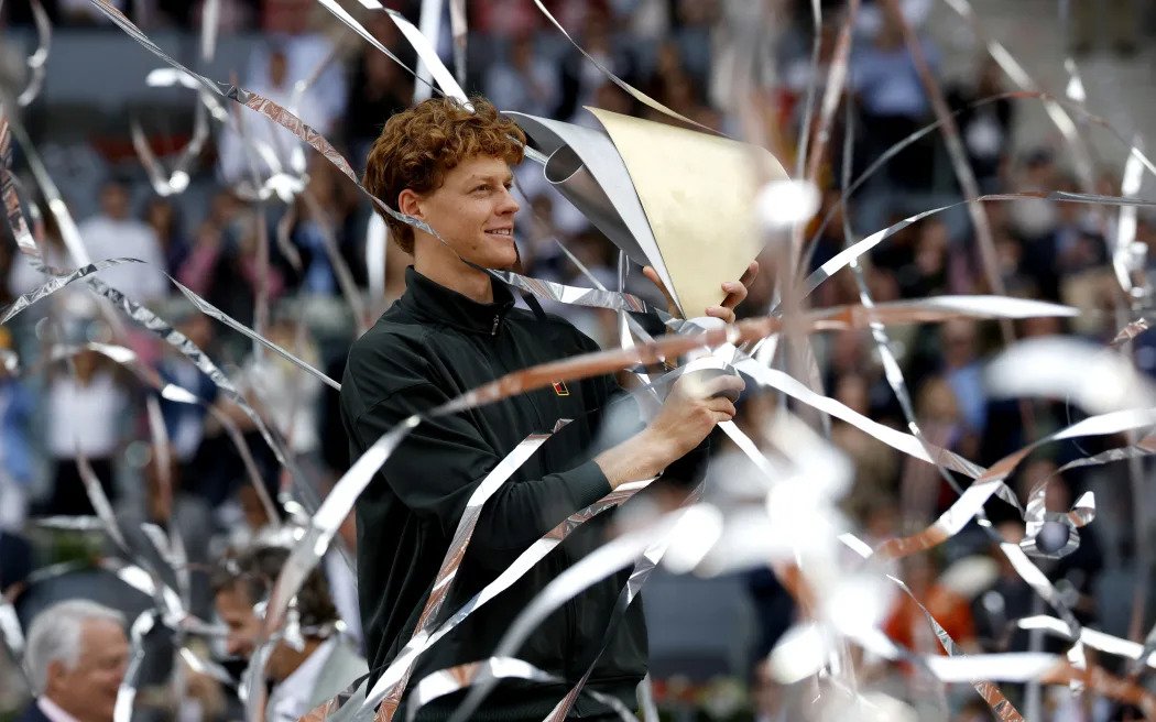 Sinner downs Zverev in Madrid to claim record fifth successive Masters title