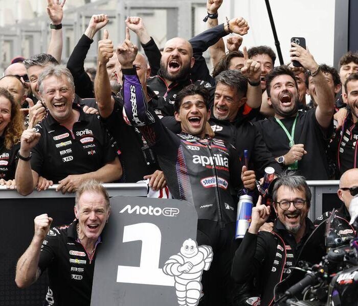 Martin claims first win in 588 days as Aprilia sweep French GP podium