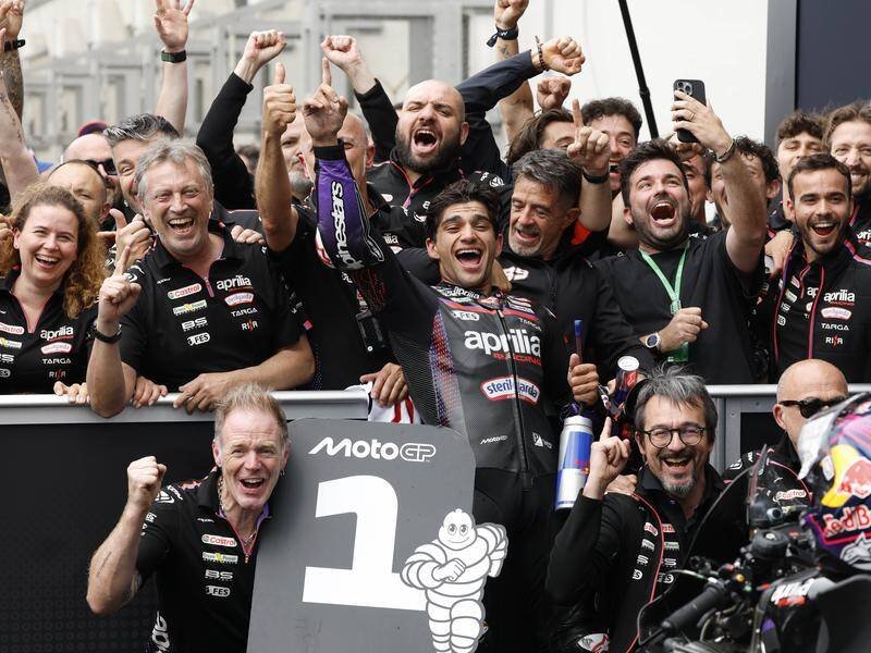 Martin claims first win in 588 days as Aprilia sweep French GP podium