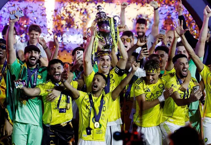 Ronaldo strikes twice to end long wait for Saudi title