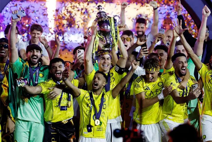 Ronaldo strikes twice to end long wait for Saudi title