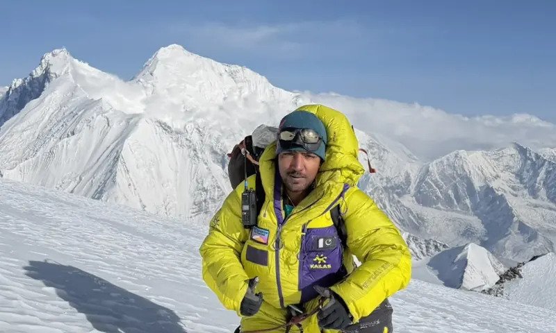 Sajid summits world’s 5th highest mountain without supplemental oxygen