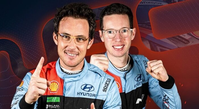 Neuville wins in Portugal after Ogier slowed by puncture