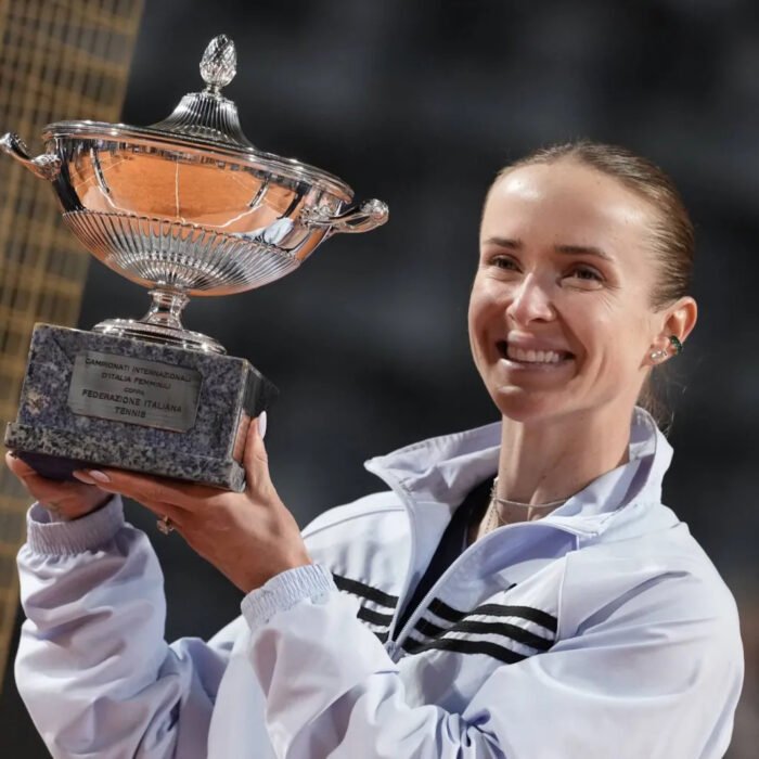 Svitolina fights off Gauff to win third Italian Open title