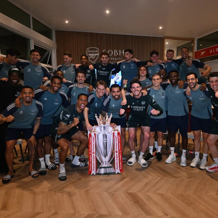 Arsenal become Premier League champions for first time in 22 years