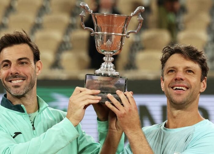 Granollers and Zeballos retain French Open men’s doubles title
