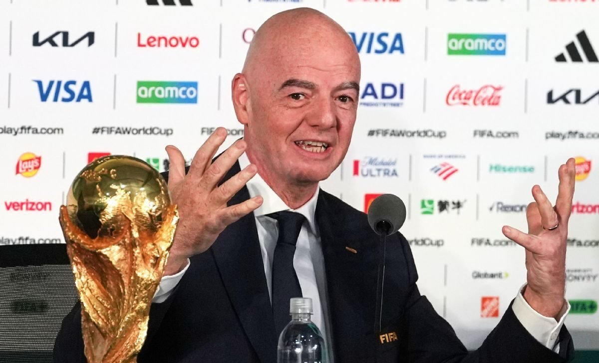 ‘Chill, relax’: Infantino says FIFA working on visa problems but cannot overrule governments